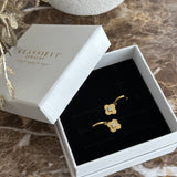 VINTAGE CLOVER ~ EARRINGS