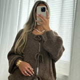 MELIYA ~ SCHLEIFEN CARDIGAN