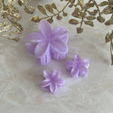 PURPLE SET ~ HAIRCLIP