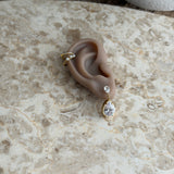 OVAL DIAMOND | EARRINGS