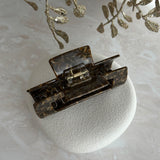 COFFE ~ ACETATE HAIRCLIP