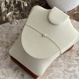 FLOWER * STERLING SILVER BRACELET