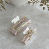 RAINBOW SET ~ ACETATE HAIRCLIP