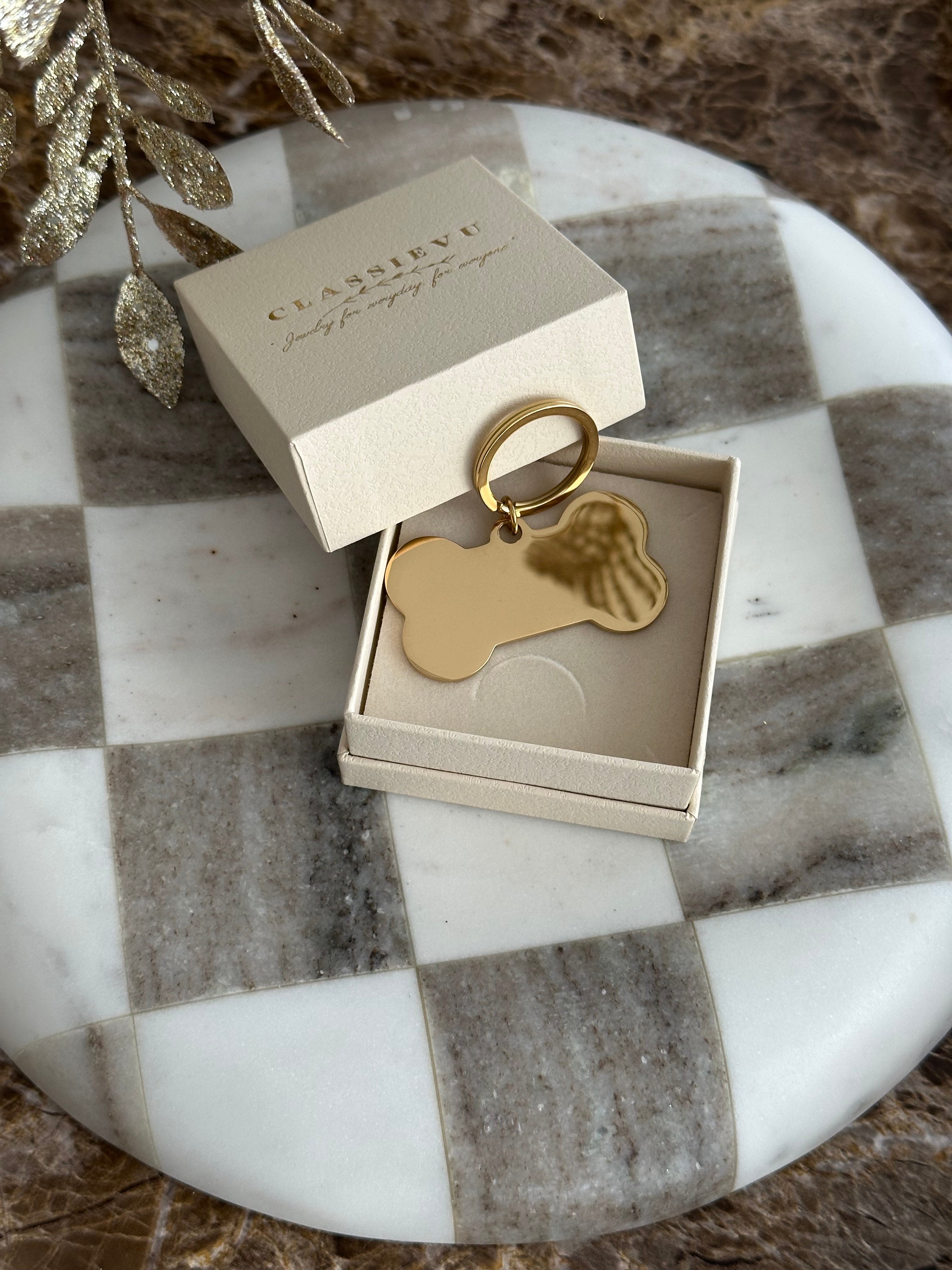 MEDIUM GOLDEN DOG | CHARM / PENDANT (Kopie) - Classievu