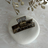 MEDIUM COFFE ~ ACETATE HAIRCLIP