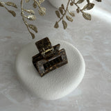 SMALL COFFE ~ ACETATE HAIRCLIP