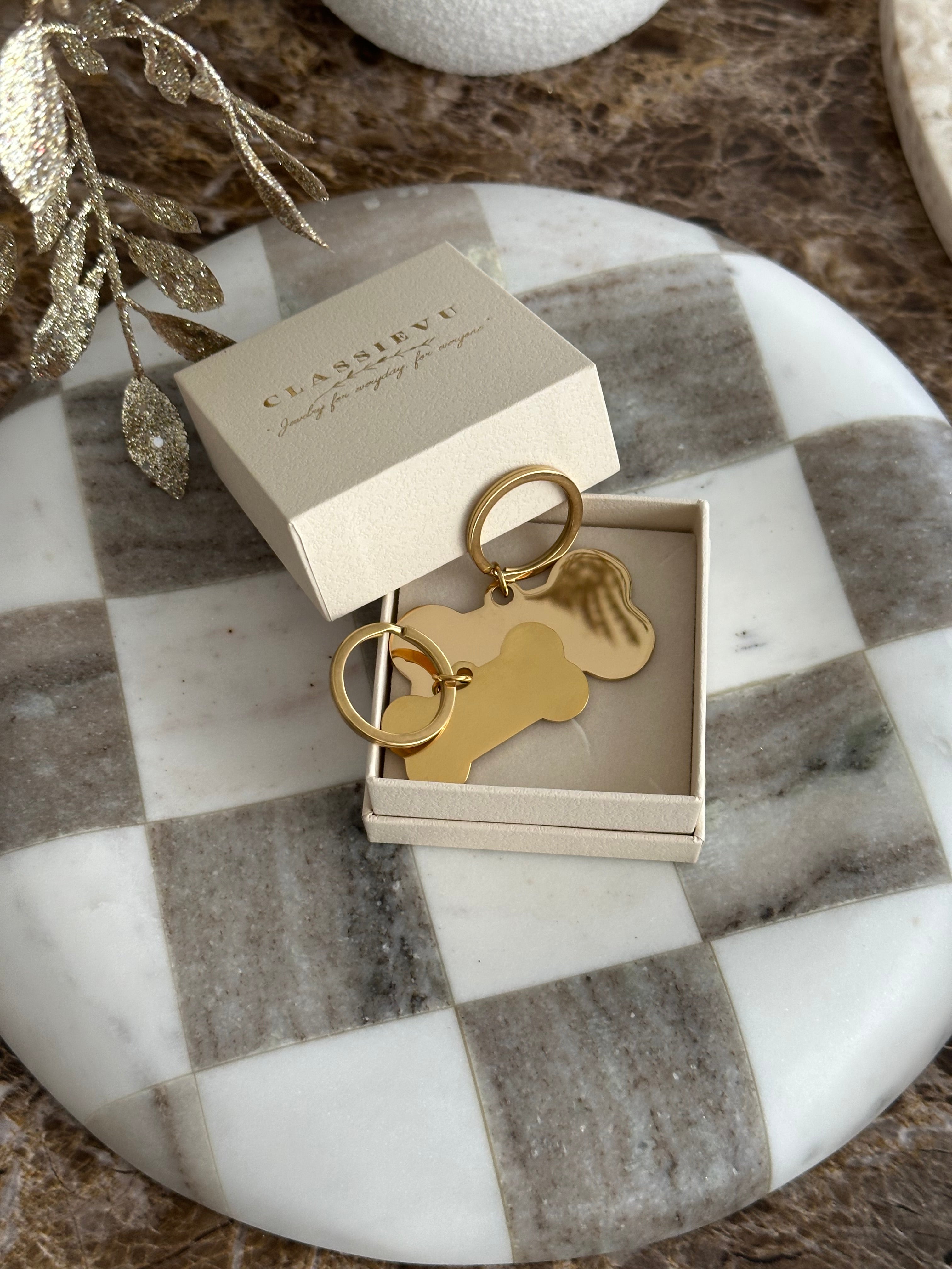 MEDIUM GOLDEN DOG | CHARM / PENDANT (Kopie) - Classievu