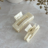PEARLY SET ~ ACETATE HAIRCLIP