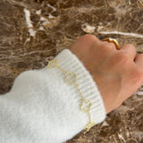 FIARA * STERLING SILVER BRACELET