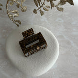 SMALL COFFE ~ ACETATE HAIRCLIP