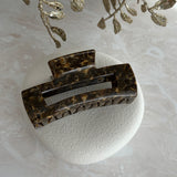 COFFE ~ ACETATE HAIRCLIP