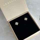GLOSSY CLOVER ~ EARRINGS