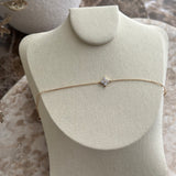 FLOWER * STERLING SILVER BRACELET