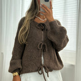 MELIYA ~ SCHLEIFEN CARDIGAN